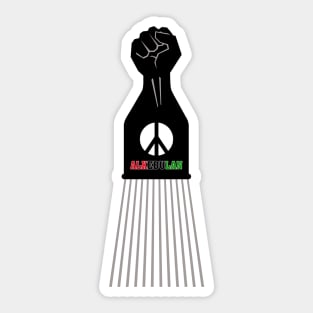 ALKEBULAN -NATURAL STATE OF MIND - PEACE FIST LONG Sticker